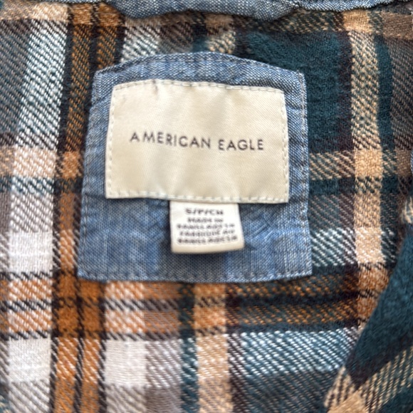 American eagle crop flannel - Picture 2 of 2